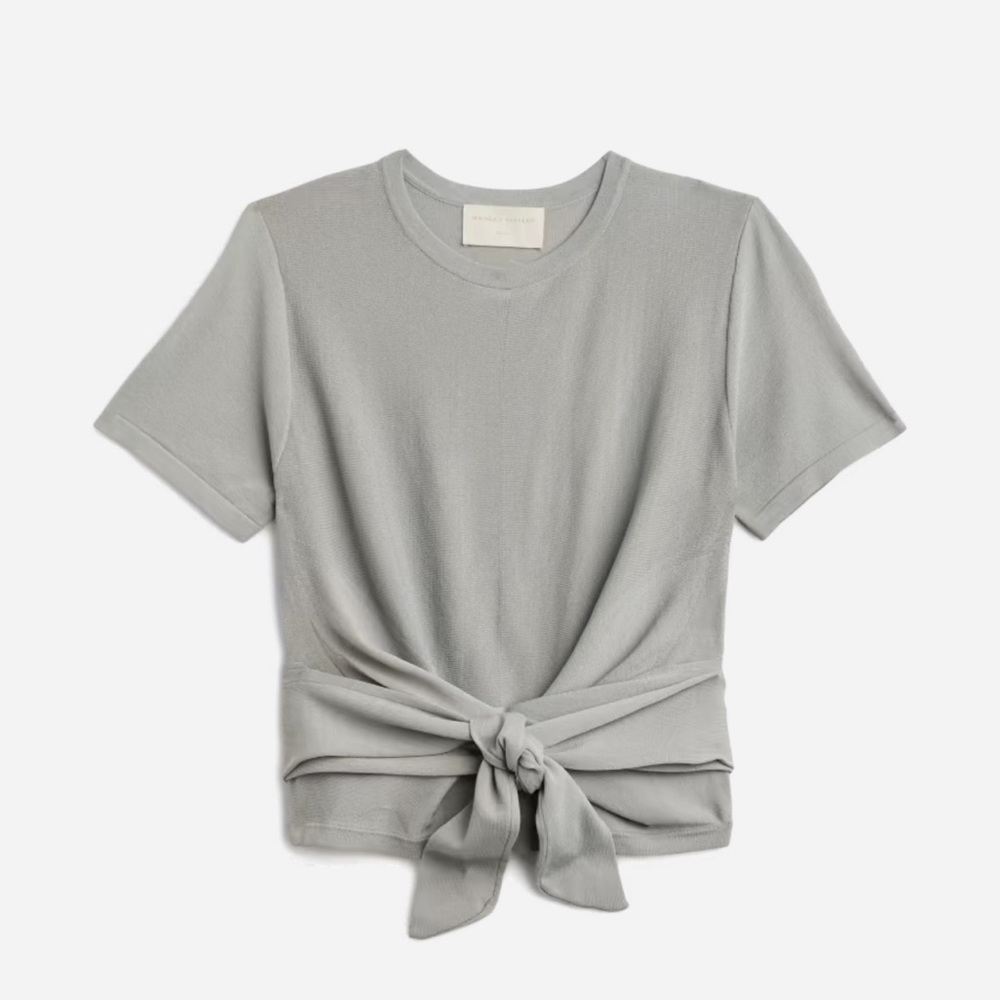 Never worn! Wrapped knit top - size medium